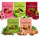 Rose-Cucumber-Beetroot-Neem-Sandal-powders-ujjwala