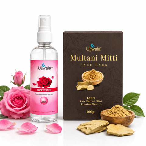 Rose Water & Multani Mitti