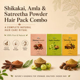 Shikakai, Amla & Satreetha Hair Pack