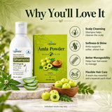 Bhringraj Shampoo & Amla Hair Pack Combo