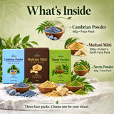 Cambrian, Multani Mitti & Neem Face Pack Combo