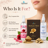 Rose Water, Multani Mitti & Glycerine