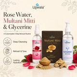 Rose Water, Multani Mitti & Glycerine