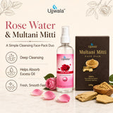 Rose Water & Multani Mitti