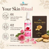 Rose Water & Multani Mitti