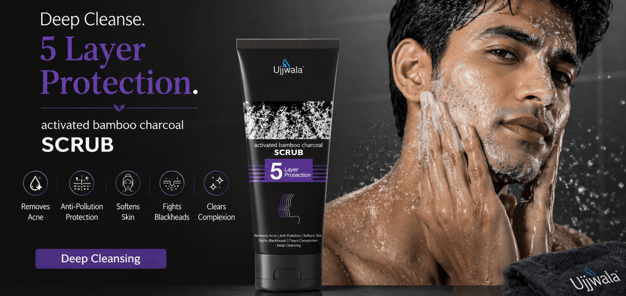 Activated Bamboo Charcoal Scrub banner