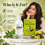 Bhringraj Shampoo & Amla Hair Pack Combo