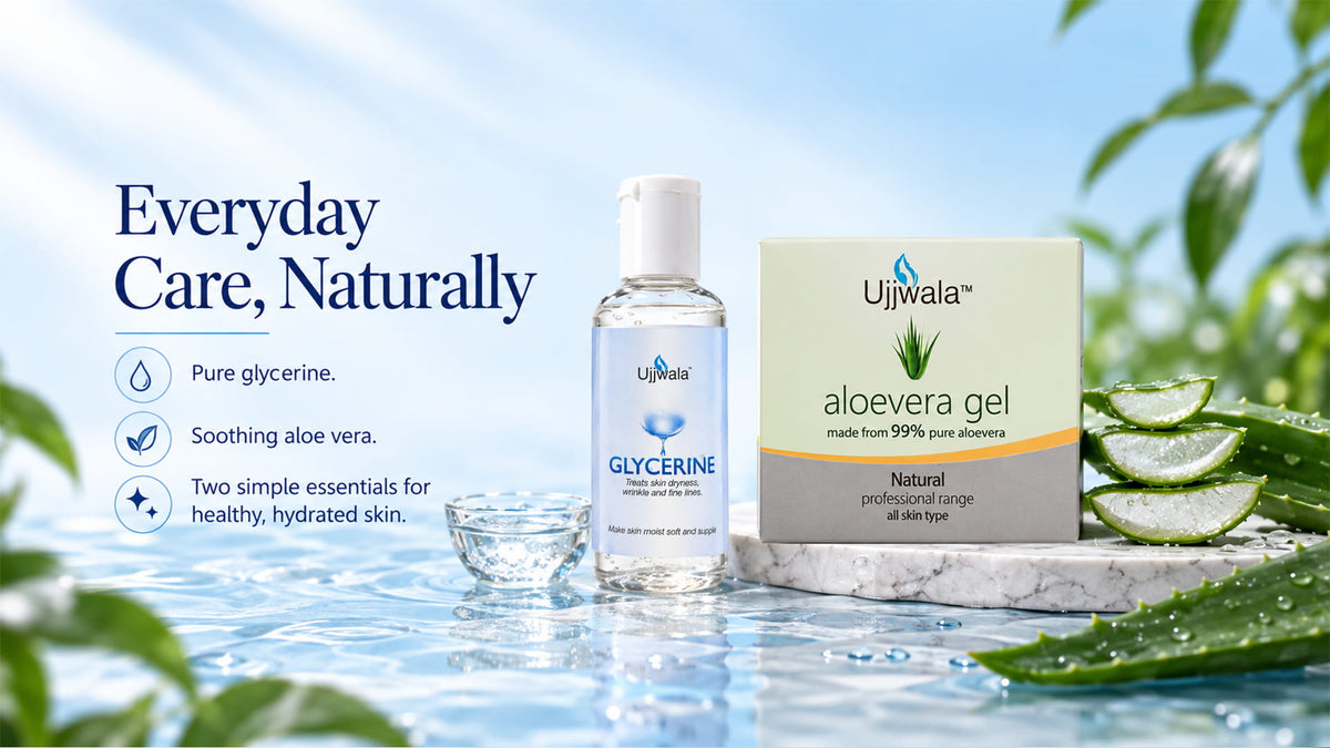 Glycerine & Natural Aloe Vera Gel Combo