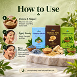 Cambrian, Multani Mitti & Neem Face Pack Combo