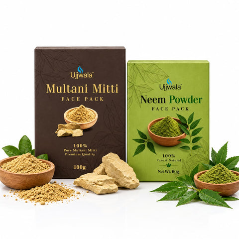 Multani Mitti & Neem Face Pack Combo