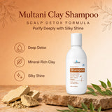 Multani clay shampoo