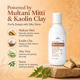 Multani clay shampoo