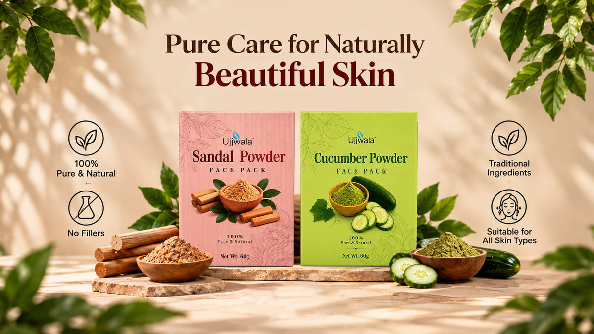 Sandal & Cucumber Face Pack Combo