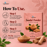 Sandal Face Pack