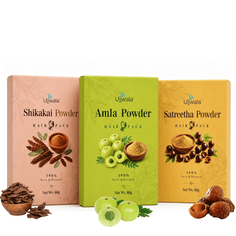 Shikakai, Amla & Satreetha Hair Pack
