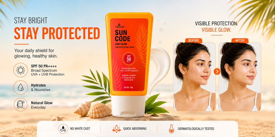 Sunscreen banner