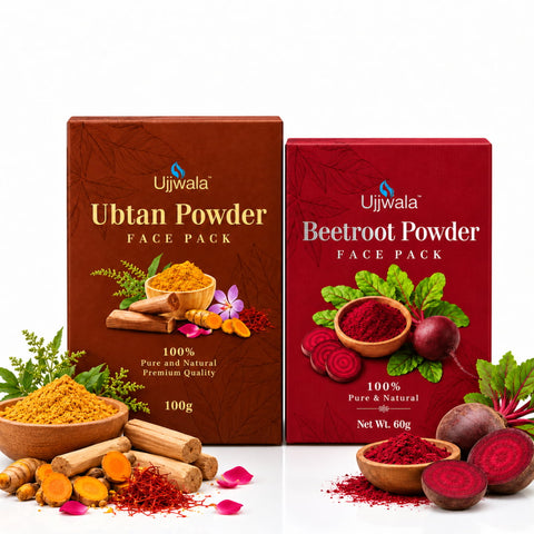 Ubtan & Beetroot Face Pack Combo
