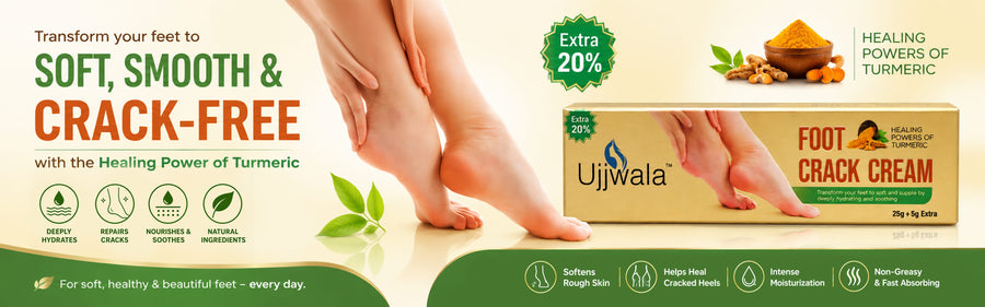 Foot crack cream banner