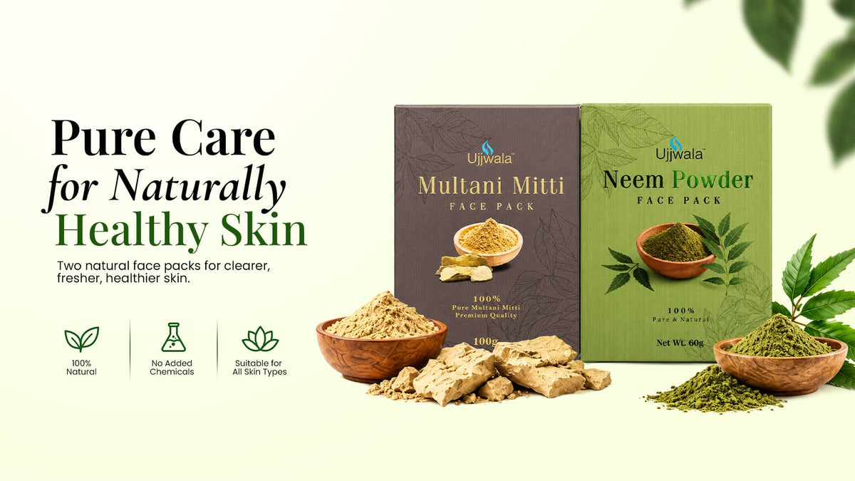 Multani Mitti & Neem Face Pack Combo